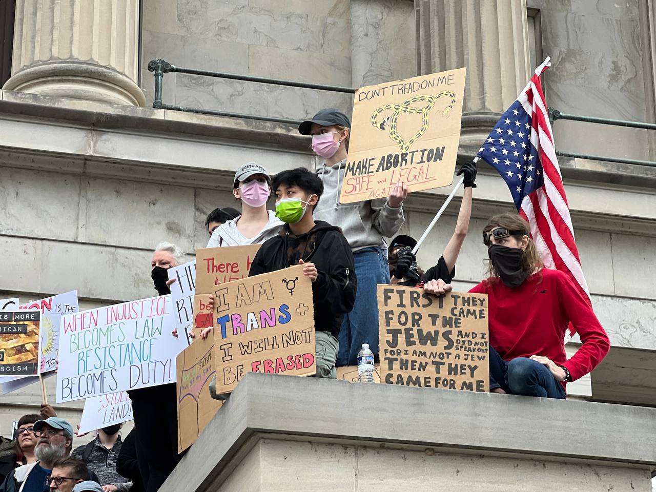 Protestors